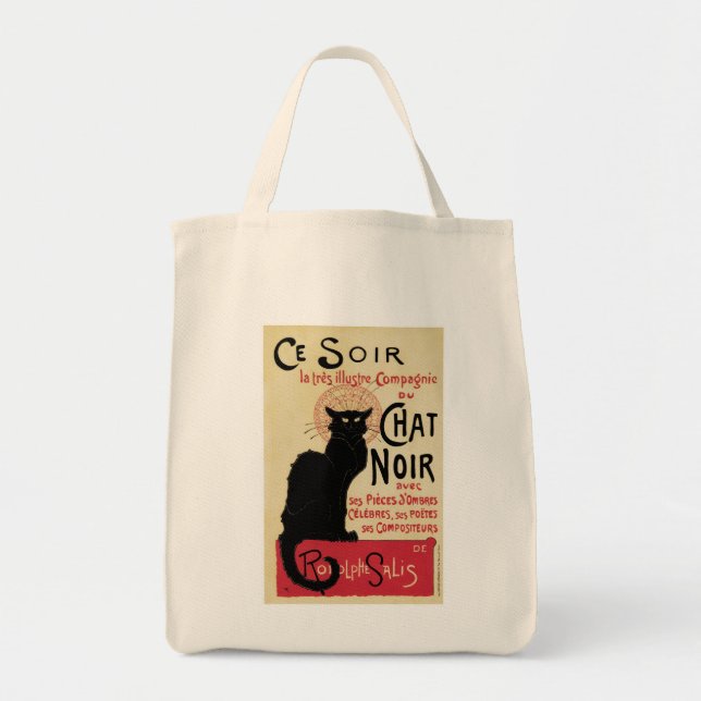 Bolsa Tote Chat Noir~Black Cat (Frente)