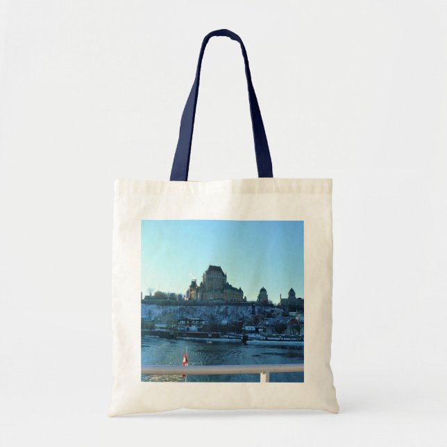 Bolsa Tote Chateau Frontenac, Quebec, Canadá (Frente)