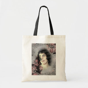 Bolsa Tote Chave antiga e Rosa sua foto