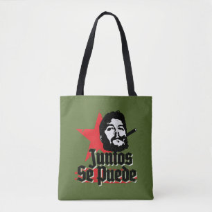 Bolsa Tote Che Guevara Citação Revolucionária Juntos Se Puede