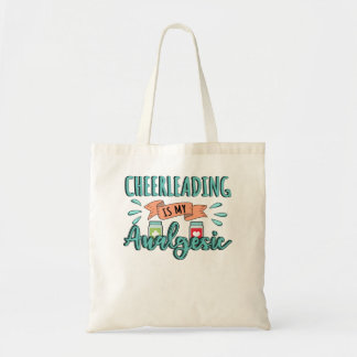 Bolsa Tote Cheerhead é minha citação de Design analgésico