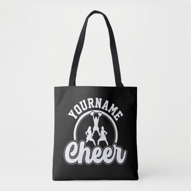 Bolsa Tote Cheerleader de Varsity da Equipe de Autores do NOM (Frente)