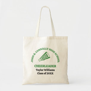 Bolsa Tote Cheerleader Personalizado da Escola de Ensino Médi
