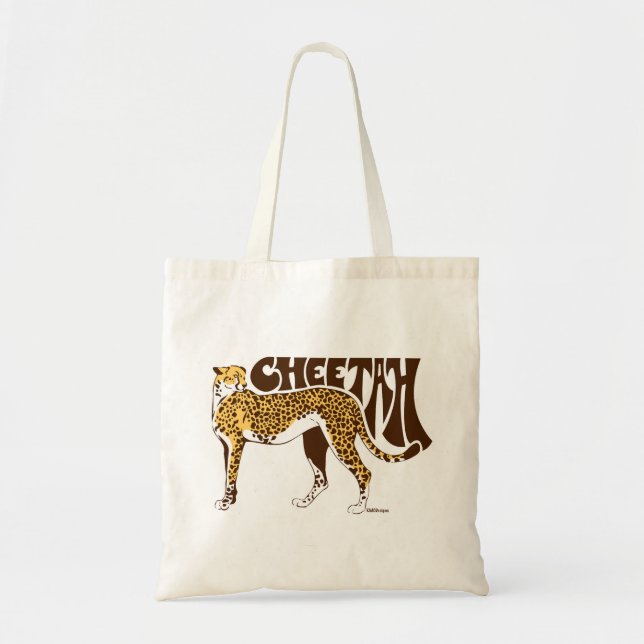 Bolsa Tote Cheetah (Frente)