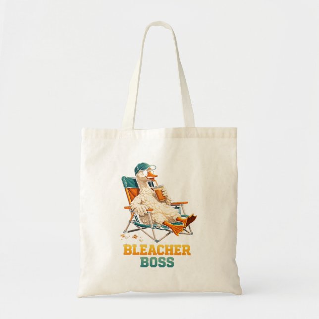 Bolsa Tote Chefe de Arquibancada de Ganso (Frente)