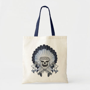 Bolsa Tote Chefe de Crânio Indiano