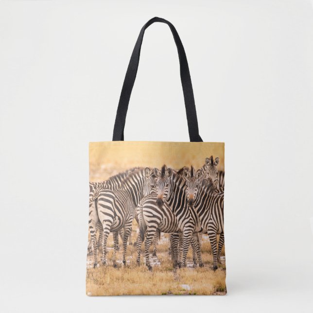 BOLSA TOTE CHEFE DE ZEBRAS (Frente)