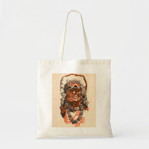 Bolsa Tote Chefe indiano das histórias em quadrinhos Billy th