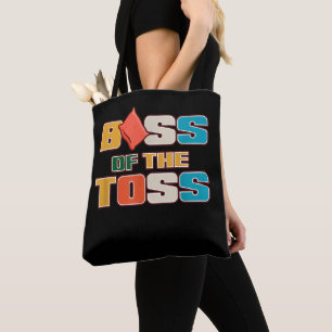 Bolsa Tote Chefe Retro do Saco de Feijão Toss Cornhole