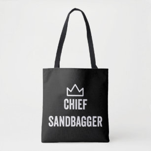 Bolsa Tote Chefe Sandbagger Golf Meme Bjj Chess Sandbag
