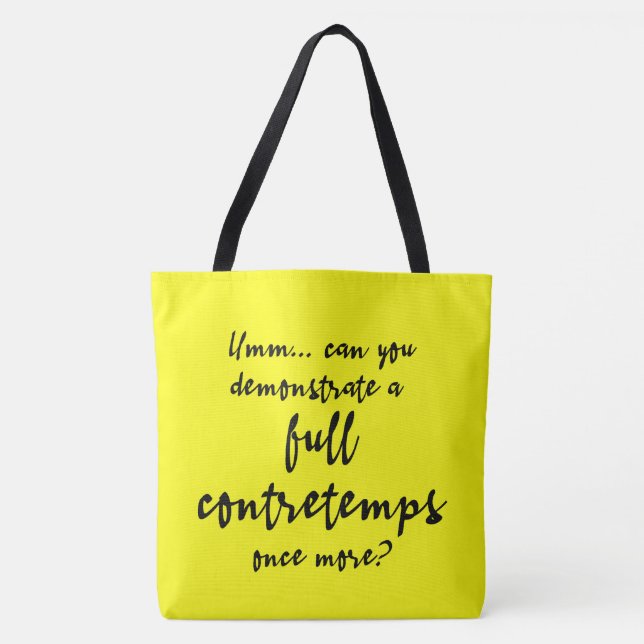 Bolsa Tote Cheio Contretemps Meyer Lemon (Frente)