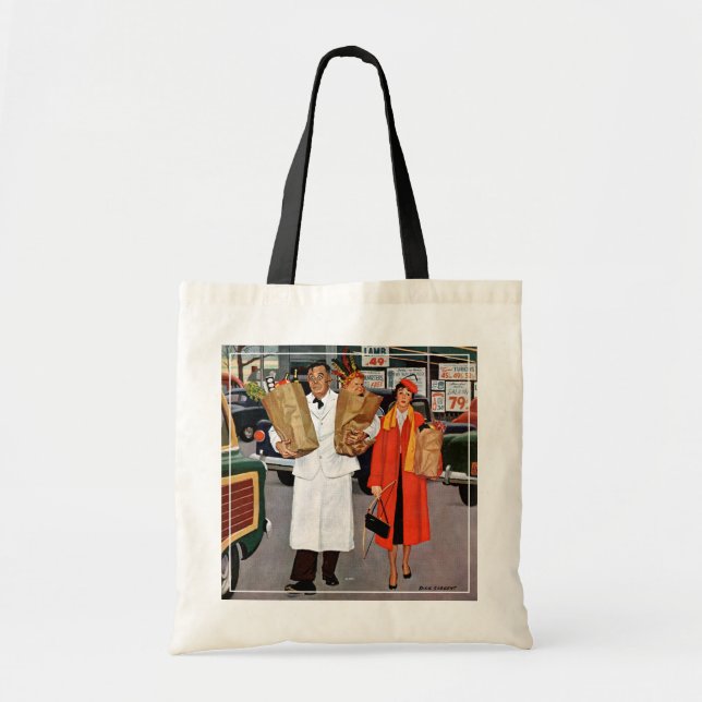 Bolsa Tote Cheio do saco do problema (Frente)