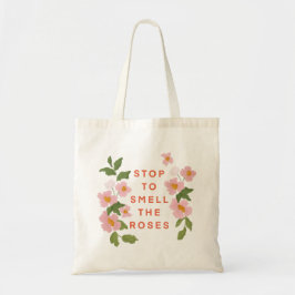 Bolsa Tote "Cheire os Rosas" Tote Bag