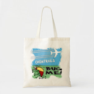 Bolsa Tote Chemtrails de pulverização planos no inseto
