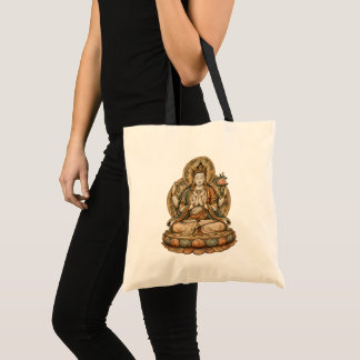 Bolsa Tote Chenrezig Bodhisattva Budista da Compaixão