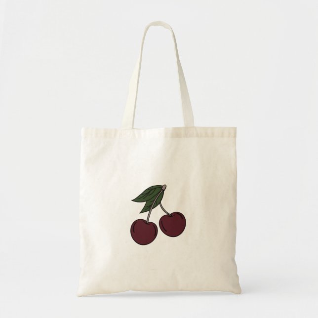 Bolsa Tote Cherry (Frente)