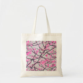 Bolsa Tote Cherry Blossom Canvas