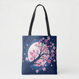 Bolsa Tote Cherry Blossom Noites