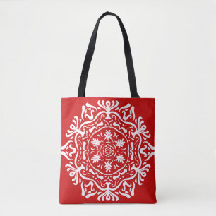 Bolsa Tote Cherry Mandala