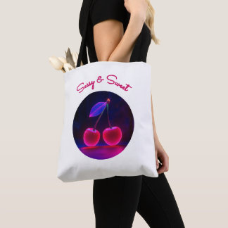 Bolsa Tote Cherry Power - Força e diversão