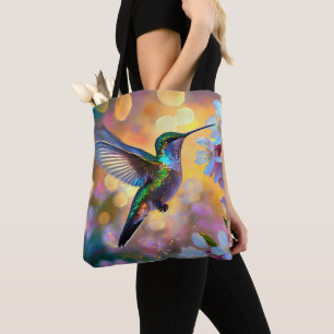 Bolsa Tote Chersom Fantasy Sunrise Hummingbird