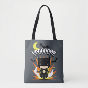 Bolsa Tote Chibi Batman Batcycle
