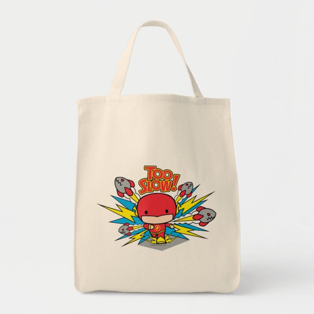 Bolsa Tote Chibi Flash - Foguetes Insurdos (Frente)