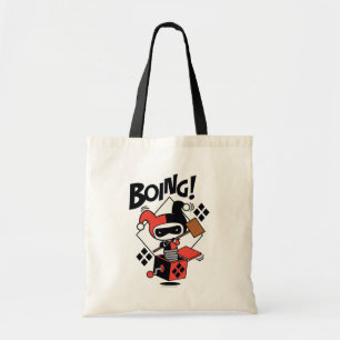 Bolsa Tote Chibi Harley-Quinn-In-A-Box Com Martelo