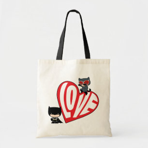 Bolsa Tote Chibi - Mulher-Gato Batman
