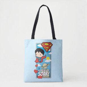 Bolsa Tote Chibi Superman - Você Faz Meu Namorados De Soar D