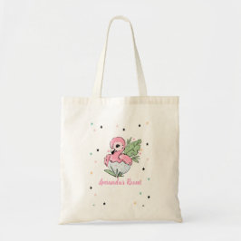 Bolsa Tote Chic Baby Flamingo, Estrelas, Princesa
