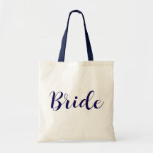 Bolsa Tote Chic Bride com Letra Cursiva – Casament