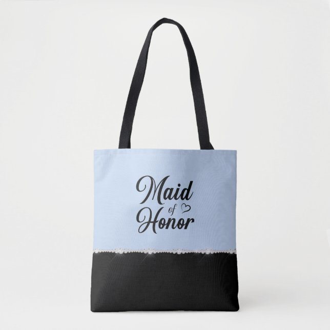 Bolsa Tote Chic Dama de Honra (Frente)