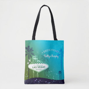 Bolsa Tote Chic Las Vegas Wedding Bridesmaid Gift