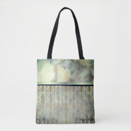 Bolsa Tote Chic Mcil Marble Verde Harlequin