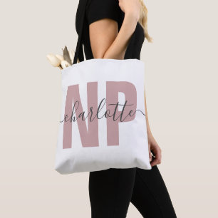 Bolsa Tote Chic Personalizado de Graduação de Enfermeiro NP