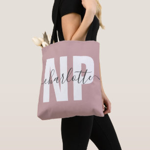Bolsa Tote Chic Personalizado de Graduação de Enfermeiro NP