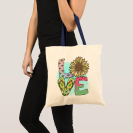 Bolsa Tote Chic, Sacudir de amor moderno, Saco de Tote de Ver