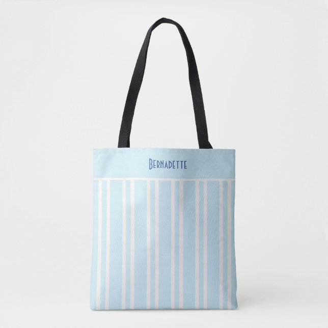 Bolsa Tote Chic Stripe Bachelorette (Frente)