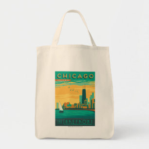 Bolsa Tote Chicago, IL - aprecie as proximidades do lago