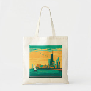 Bolsa Tote Chicago, IL - aprecie as proximidades do lago