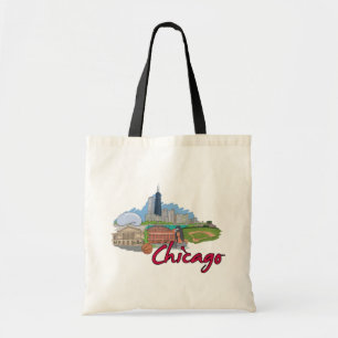 Bolsa Tote Chicago, Illinois, Cidade Famosa dos EUA