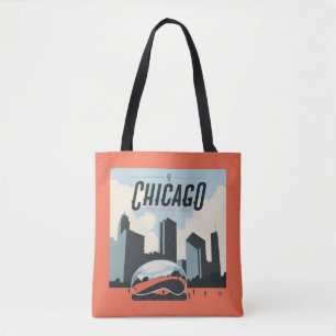 Bolsa Tote Chicago, Illinois Parque do Milênio
