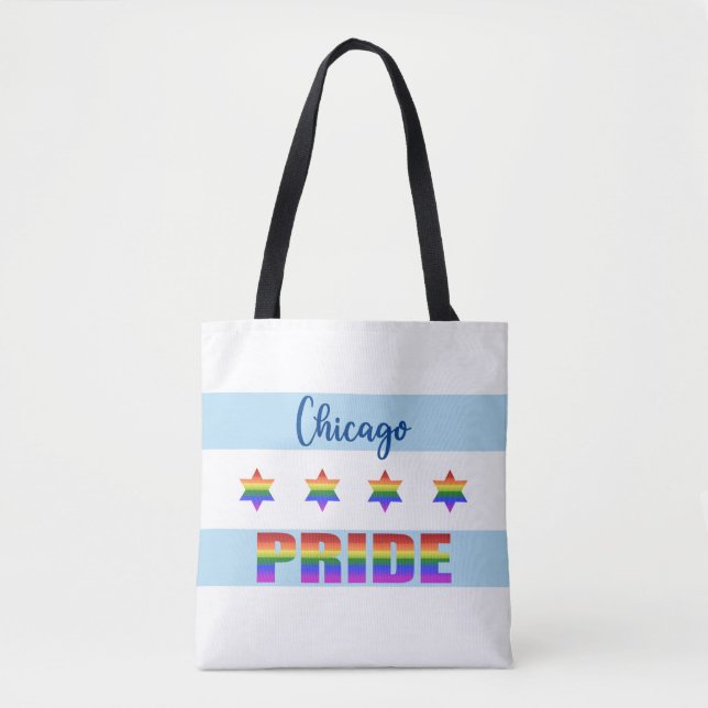 Bolsa Tote Chicago Pride (Frente)