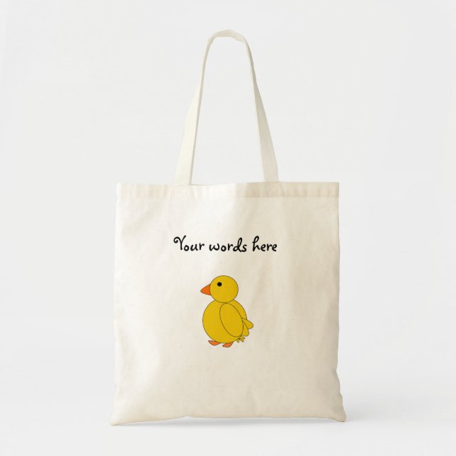 Bolsa Tote Chickadee bonito (Frente)