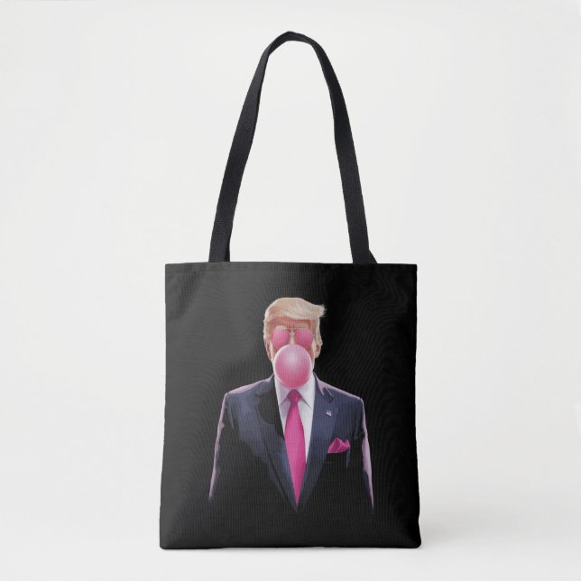 Bolsa Tote Chiclete Trump (Frente)