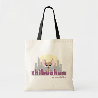 Bolsa Tote Chihuahua bonito na sacola do cão de Manhattan