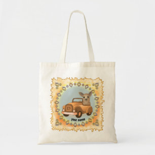 Bolsa Tote Chihuahua Dirigindo Carro