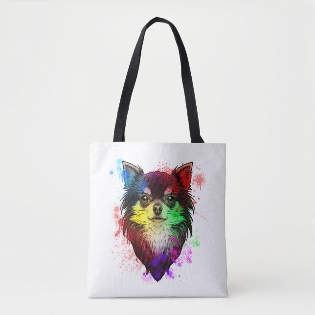 Bolsa Tote Chihuahua Dog (Frente)