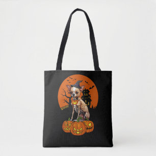 Bolsa Tote Chihuahua Dog Halloween